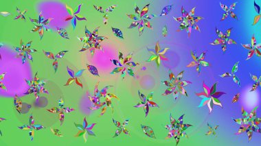 Çiçek deseni duvar kağıdı, desen dolguları ve web sayfası arka planı için kullanılabilir. Şekil verilmiş çiçeklerle eskiz deseni. Süslü zentangle çizim dokusu, soyut çiçeklerle süslenmiş..