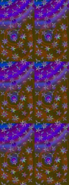 Tekstil, tebrik kartı, boyama kitabı, telefon kılıfı baskısı için kullanılabilir. Kızılderili desenli desenli desenli şal deseni. Etnik Mandala süsü. Raster Henna dövme stili.