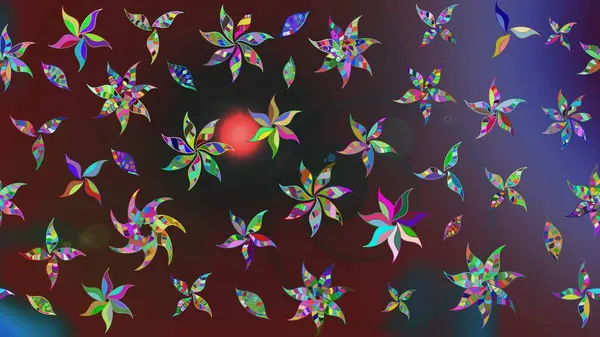 Düz Çiçek Elementleri Tasarımı. Renkli Bahar Teması eskiz kalıbı. Renkli çiçekler. Çiçek desenli eskiz, yaz çiçekleri..