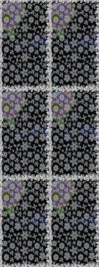 Düz Çiçek Elementleri Tasarımı. Raster Şirin kumaş deseni. Kusursuz bir mahsul. Renkli Bahar Teması Kusursuz Arkaplan.