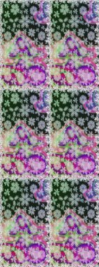 Çiçekli karalama şeklinde Raster çiçek deseni. Yumuşak, bahar çiçekli arka plan. Gri ve nötr renkte çiçekler.