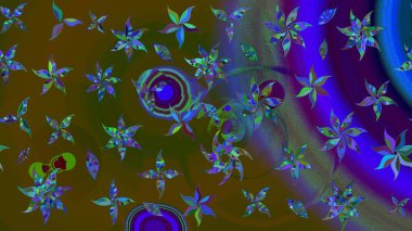 Çocuk stili. Çiçekli eskiz arkaplanı. Renkli Bahar Teması eskiz kalıbı. Düz Çiçek Elementleri Tasarımı.