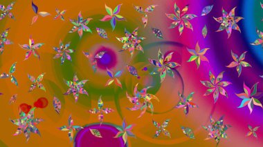 Paket kağıdı için en iyisi. Turuncu ve kahverengi lale çiçekli Raster eskiz deseni. Doğal kozmetik ürünleri, parfüm, çiçekçi dükkanı için bahar ihalesi tasarımı. Karşılama ya da düğün geçmişi olarak kullanılabilir.