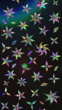 Çiçek arkaplan. Doğum günü kartı ya da düğün davetiyesi. Suluboya çiçek buketi. Gri ve mavi renklerde. Çiçekli tebrik kartı. Raster illüstrasyonu.