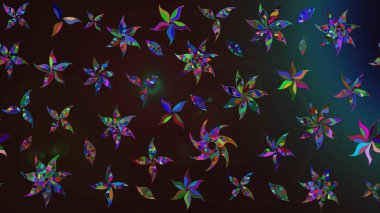 Çiçekli eskiz deseni. El çizimi. Gri ve kahverengi renkli çiçekler. Suluboya çizimi.