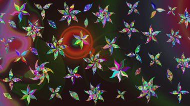 Suluboya, elle çizilmiş. Vadinin renkleri. Eskiz arkaplan modeli. Raster - stok.