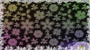 Düz Çiçek Elementleri Tasarımı. Çiçekle kusursuz desen. Renkli Bahar Temalı Kusursuz Arkaplan. Gri ve nötr renkte çiçekler.