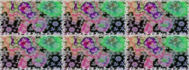 Raster illüstrasyonu. Dekorasyon ve tasarım için güzel bir desen. Eski model. Moda baskısı. Çiçeğin suluboya çizimlerinin mükemmel deseni. Suluboya kusursuz desen.