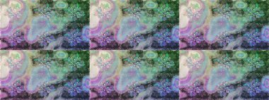 Çiçekli, suluboya desenli kusursuz çiçek deseni. Raster illüstrasyonu. Renkli Bahar Temalı Kusursuz Arkaplan. Düz Çiçek Elementleri Tasarımı. Tarafsız ve mavi renkte çiçekler.