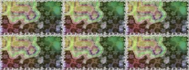 Çiçek grisi ve nötr dikişsiz desen. Klasik taslak çizimi. Raster çiçek izi..