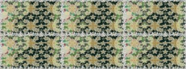 Modern gelişim, nötr ve gri raster arka plan duvar kağıdı çizimi, klasik çizgi çizgisi, desenli desenli çiçekler, çiçekli süsler. Çiçekli el, pürüzsüz desen..