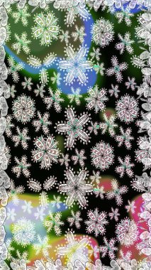 Çiçek deseni duvar kağıdı, desen dolguları ve web sayfası arka planı için kullanılabilir. Süslü, dikişsiz, soyut çiçeklerle süslenmiş. Şekillendirilmiş çiçeklerle kusursuz desen.