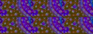 Çizim çiçek deseni duvar kağıdı, web sitesi arka planı, ambalaj kağıdı, davetiye, broşür, afiş veya web sitesi için kullanılabilir. Parlak elementlerin. El çizimi Raster illüstrasyonu.