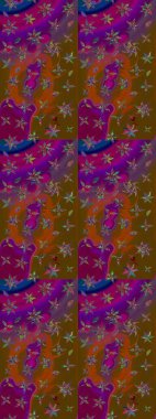 Etnik Mandala süsü. Raster Henna dövme stili. Kızılderili desenli desenli desenli şal deseni. Tekstil, tebrik kartı, boyama kitabı, telefon kılıfı baskısı için kullanılabilir.