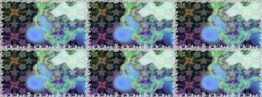 Kusursuz. Çiçekli bahar çiçekleri. Moda baskıları için zarif bir şablon. Küçük renkli çiçekler. Motley illüstrasyonu. Küçük çiçekte şirin desenler.