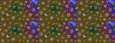 Anti-stres için soyut örnek sayfası. Raster illüstrasyonu. Renklerde.