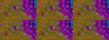 Çiçek deseni duvar kağıdı, desen dolguları ve web sayfası arka planı için kullanılabilir. Süslü zentangle çizim dokusu, soyut çiçeklerle süslenmiş. Şekillendirilmiş çiçekli çizim deseni.