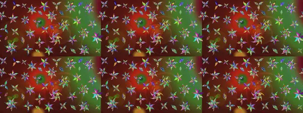 Çiçekli eskiz arkaplanı. Çocuk stili. Renkli Bahar Teması eskiz kalıbı. Düz Çiçek Elementleri Tasarımı.