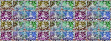 Tarafsız renklerde. Anti-stres için soyut örnek sayfası. Raster illüstrasyonu.