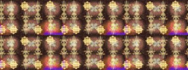 Renkli arka planda güzel kar taneleri. Raster kar taneleri deseni. Raster illüstrasyonu.