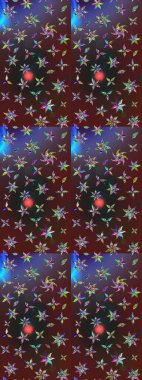 Kızılderili desenli desenli desenli şal deseni. Raster Henna dövme stili. Tekstil, tebrik kartı, boyama kitabı, telefon kılıfı baskısı için kullanılabilir. Etnik Mandala süsü.