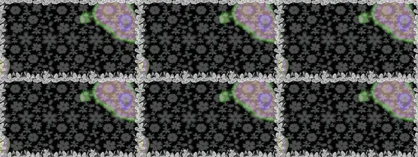 Şık bir grafik desen. Duvar kâğıdı barok, İspanyol kumaşı. Kahverengi ve bej renklerde altın elementler. Kusursuz raster arka plan. Çiçek deseni.