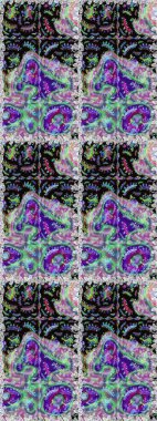 Kusursuz raster deseni. Güzel kumaş deseni. Çiçek arka planı.