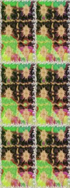 Kusursuz raster arka plan. Kahverengi ve bej renklerde altın elementler. Şık bir grafik desen. Çiçek deseni. Duvar kâğıdı barok, İspanyol kumaşı.