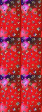 Renkli Bahar Teması eskiz kalıbı. Raster illüstrasyonundaki çiçek desenli çizim. Düz Çiçek Elementleri Tasarımı. Güzel kumaş deseni.