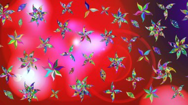 Kırmızı ve pembe lale çiçekleriyle Raster eskiz deseni. Karşılama ya da düğün geçmişi olarak kullanılabilir. Doğal kozmetik ürünleri, parfüm, çiçekçi dükkanı için bahar ihalesi tasarımı. Paket kağıdı için en iyisi..