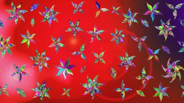 Suluboya çizim kalıbı. Dekorasyon ve tasarım için güzel bir desen. Moda baskısı. Çiçeğin suluboya çizimlerinin mükemmel deseni. Eski.