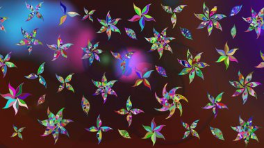 Şekil verilmiş çiçeklerle eskiz deseni. Çiçek deseni duvar kağıdı, desen dolguları ve web sayfası arka planı için kullanılabilir. Süslü zentangle çizim dokusu, soyut çiçeklerle süslenmiş..