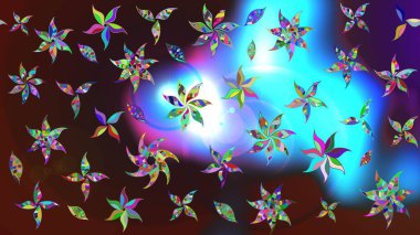 Eskiz Vintage Çiçek Deseni. Raster Kalça dokusu deseni.