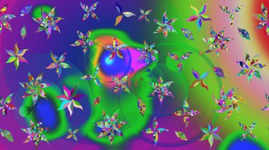 Küçük yeşil ve mavi çiçeklerle oldukça eski bir besin torbası deseni. Tekstil, kumaş, kapaklar, duvar kağıtları, baskı, paket, koleksiyon defteri, örgü, dekupaj için çiçek arkaplanı..