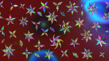 Eskiz Vintage Çiçek Deseni. Raster Kalça dokusu deseni.