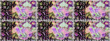 Elle çizilmiş Raster resim. Parlak unsurları. Sorunsuz çiçek deseni-ebilmek var olmak kullanılmış için duvar kağıdı, kağıt, davet, el ilanı, afiş veya Web sitesi kaydırma Web sitesi arka plan.