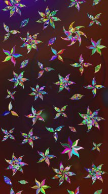 Raster çiçekli arka plan. Düz Çiçek Elementleri Tasarımı. Renkli Yaz Temalı eskiz kalıbı. Güzel eskiz şekli. Yazdır. Şirin kumaş deseni.