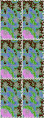 Duvar kâğıdı barok, İspanyol kumaşı. Kusursuz raster arka plan. Çiçek deseni. Şık bir grafik desen. Kahverengi ve bej renklerdeki altın elementler.