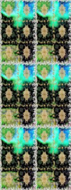 Şık bir grafik desen. Çiçek deseni. Kahverengi ve bej renklerde altın elementler. Duvar kâğıdı barok, İspanyol kumaşı. Kusursuz raster arkaplanı.