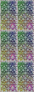 Küçük çiçekteki sevimli çiçek deseni. Gri renkli çiçekler.