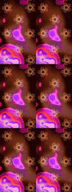 Yeni yıl kar tanesi. Güzel soyut kar tanesi raster tasarımı. Düz kar karalama ikonları, kar taneleri silueti kahverengi, siyah ve kırmızı renklerde Noel afişi, kartlar.