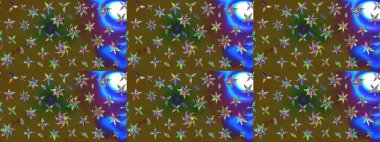 Renkli çiçek desenli çizim. Suluboya tarzında renkler üzerine çiçekler.