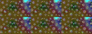 Zarif, parlak ve çiçek desenli tasarım. Sabıka fotoğraflarında, bebek kıyafetlerinde, duvar kâğıtlarında, paket kutularında falan kullanılabilir. Raster..