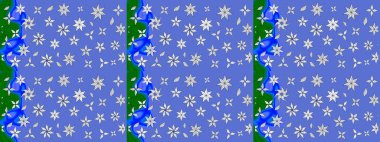 Üst manzara, yumuşak mavi ve nötr renk tarzı. Sevgililer günü ve tebrik kartı konsepti için şık bir davetiye. Çiçek kompozisyonu, el boyası, hassas şablon. Manzaralı çiçek deseni.