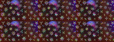 Çiçek arkaplanlı soyut zarafet eskiz deseni. Raster Güzel kumaş deseni.