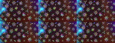 Renkli Bahar Teması eskiz kalıbı. Düz Çiçek Elementleri Tasarımı. Şirin çiçek elementleri. Taslak desenli, modaya uygun kumaş deseni. Raster illüstrasyonu.