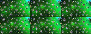 Botanik çizim kalıbı. Organik elementler. Suluboya etkisi. Raster deseni.