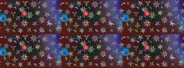 Soyut etnik raster çizim kalıbı. Kabile sanatı boho baskısı, klasik çiçek arkaplanı. Arkaplan dokusu, duvar kağıdı, çiçek teması.