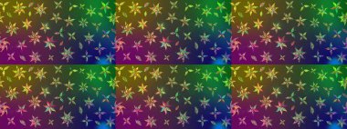 Çiçekli, yapraklı, çiçek desenli eskiz. El çizimi. Raster illüstrasyonu.