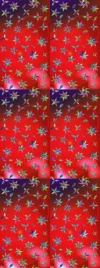 Sevgililer günü ve tebrik kartı konsepti için şık bir davetiye. Üst manzara, yumuşak stil. Çiçek kompozisyonu, el boyası, hassas şablon. Kırmızı ve kahverengi renkte manzaralı çiçek deseni.